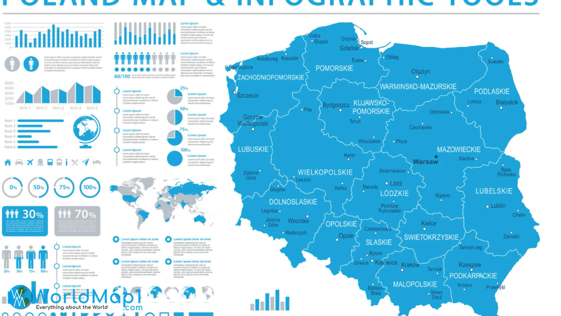 Polonya İnfografik Haritası